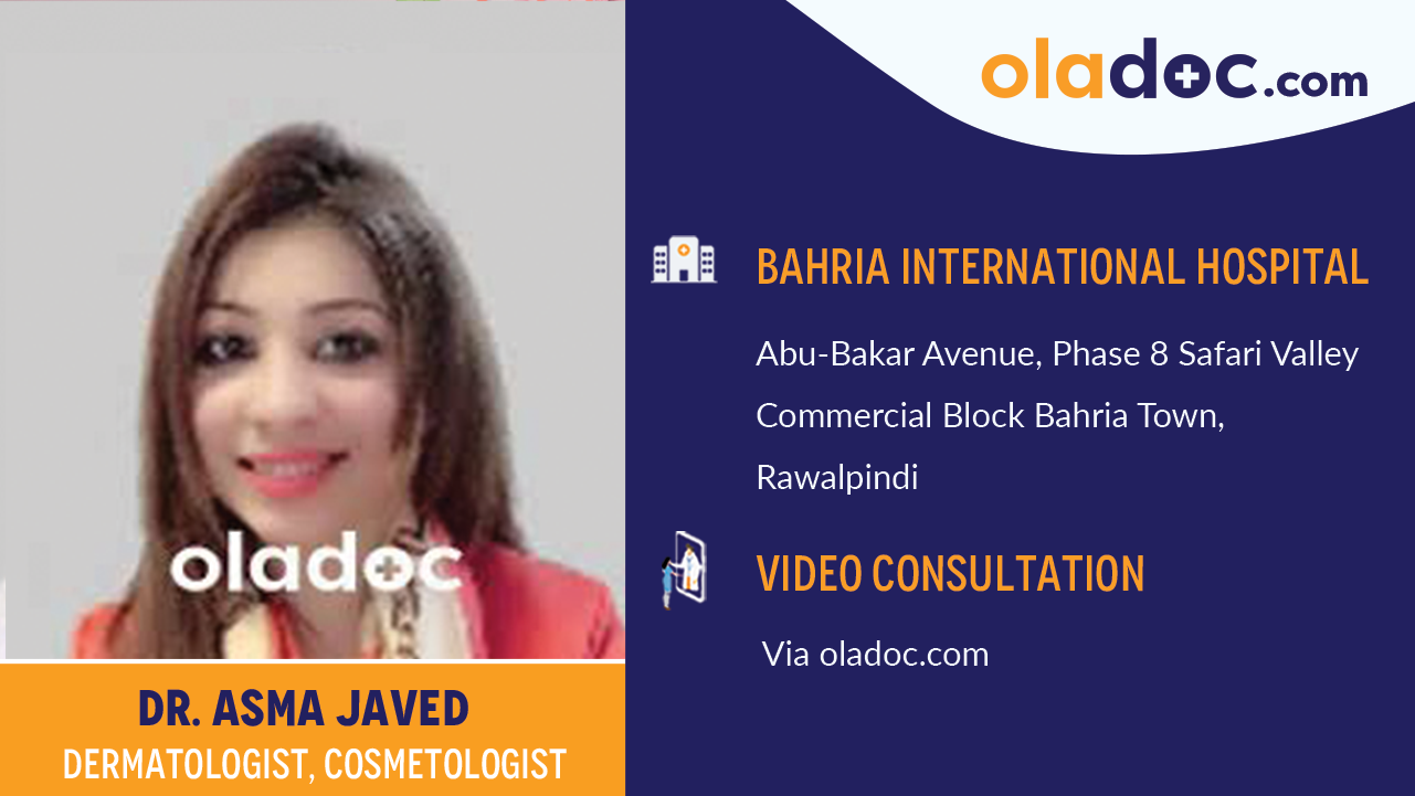 Practice location of Dr. Asma Javed